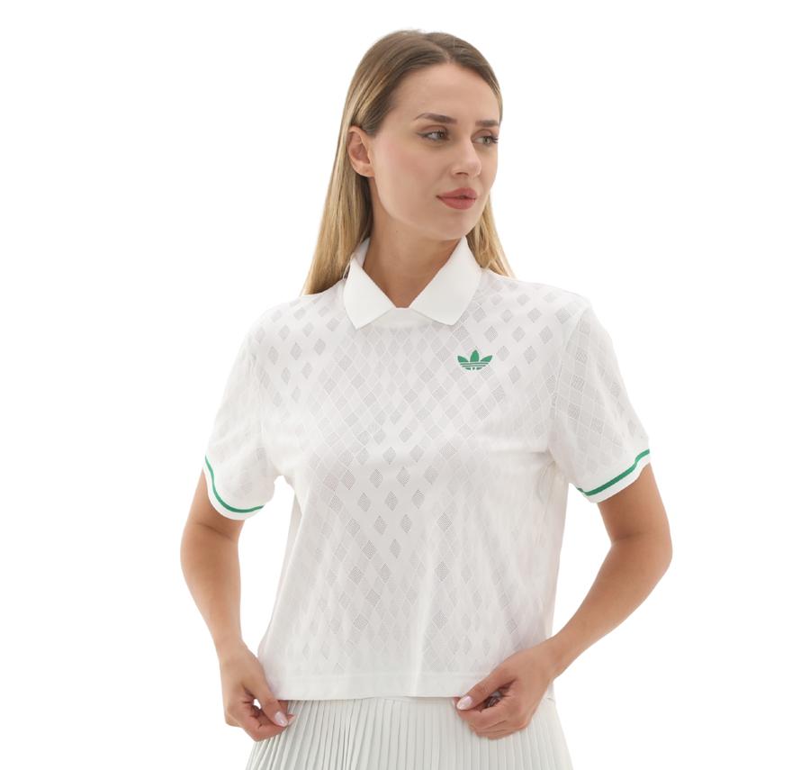 adidas Polo Pro Kadın T-Shirt Beyaz adidas Polo Pro Kadın T-Shirt Beyaz