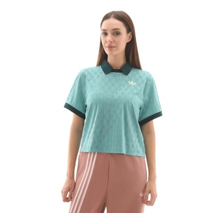 adidas Polo Pro Kadın T-Shirt Turkuaz adidas Polo Pro Kadın T-Shirt Turkuaz