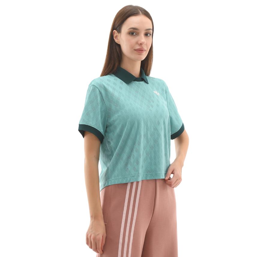 adidas Polo Pro Kadın T-Shirt Turkuaz adidas Polo Pro Kadın T-Shirt Turkuaz