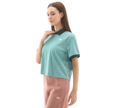 adidas Polo Pro Kadın T-Shirt Turkuaz adidas Polo Pro Kadın T-Shirt Turkuaz