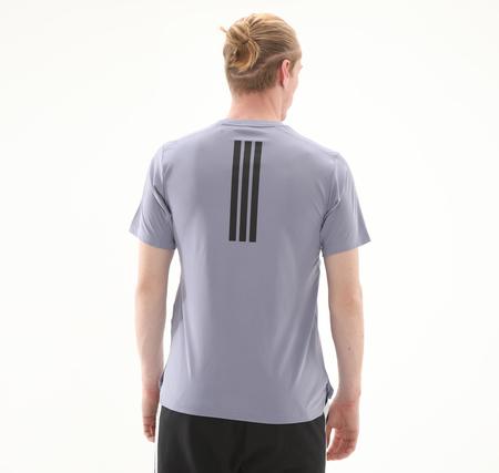 adidas Power 3S Tee Erkek T-Shirt Mor