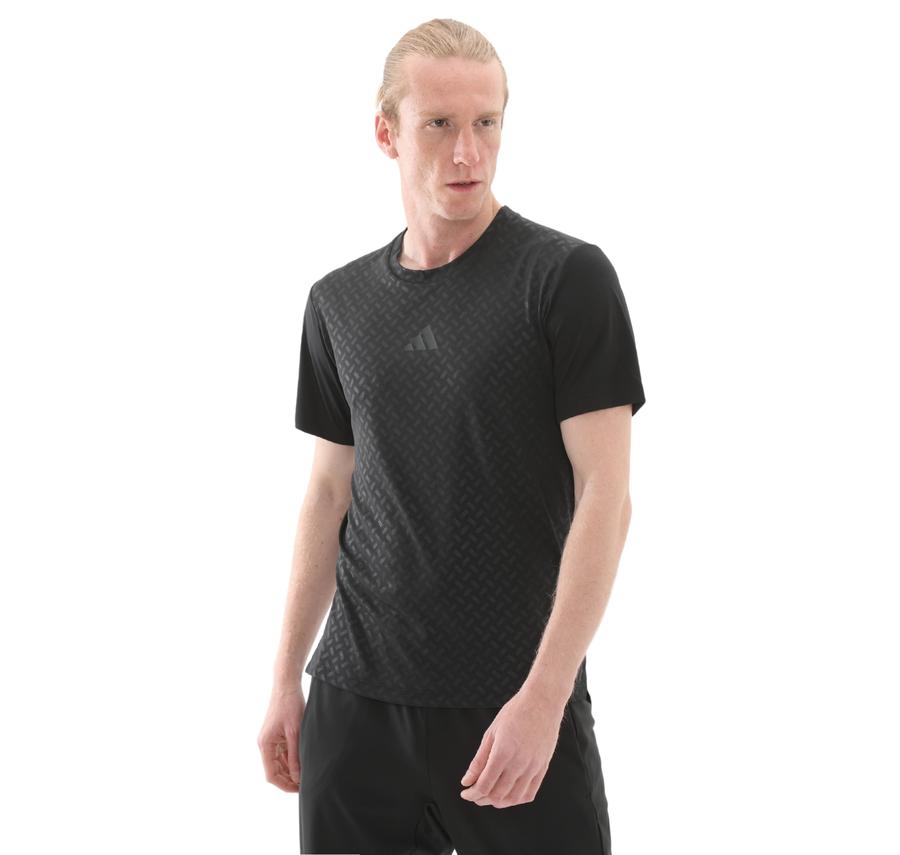 adidas Power 3S Tee Erkek T-Shirt Siyah adidas Power 3S Tee Erkek T-Shirt Siyah