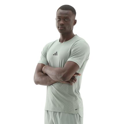 adidas Power 3S Tee Erkek T-Shirt Yeşil