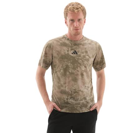 adidas Power Aop Tee Erkek T-Shirt Kahve adidas Power Aop Tee Erkek T-Shirt Kahve