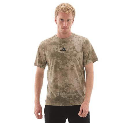 adidas Power Aop Tee Erkek T-Shirt Kahve adidas Power Aop Tee Erkek T-Shirt Kahve