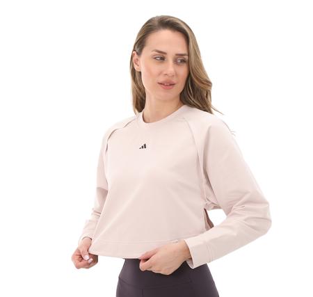 adidas Power Cover Up Kadın Sweatshirt Pembe