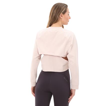 adidas Power Cover Up Kadın Sweatshirt Pembe