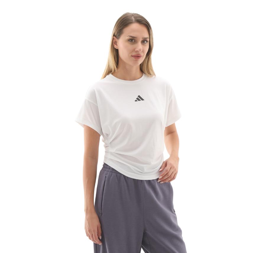 adidas Power Tee Kadın T-Shirt Beyaz adidas Power Tee Kadın T-Shirt Beyaz