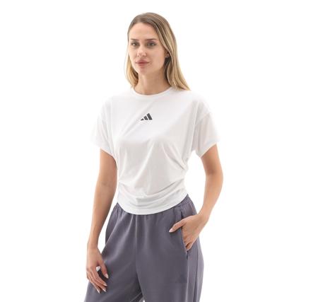 adidas Power Tee Kadın T-Shirt Beyaz adidas Power Tee Kadın T-Shirt Beyaz