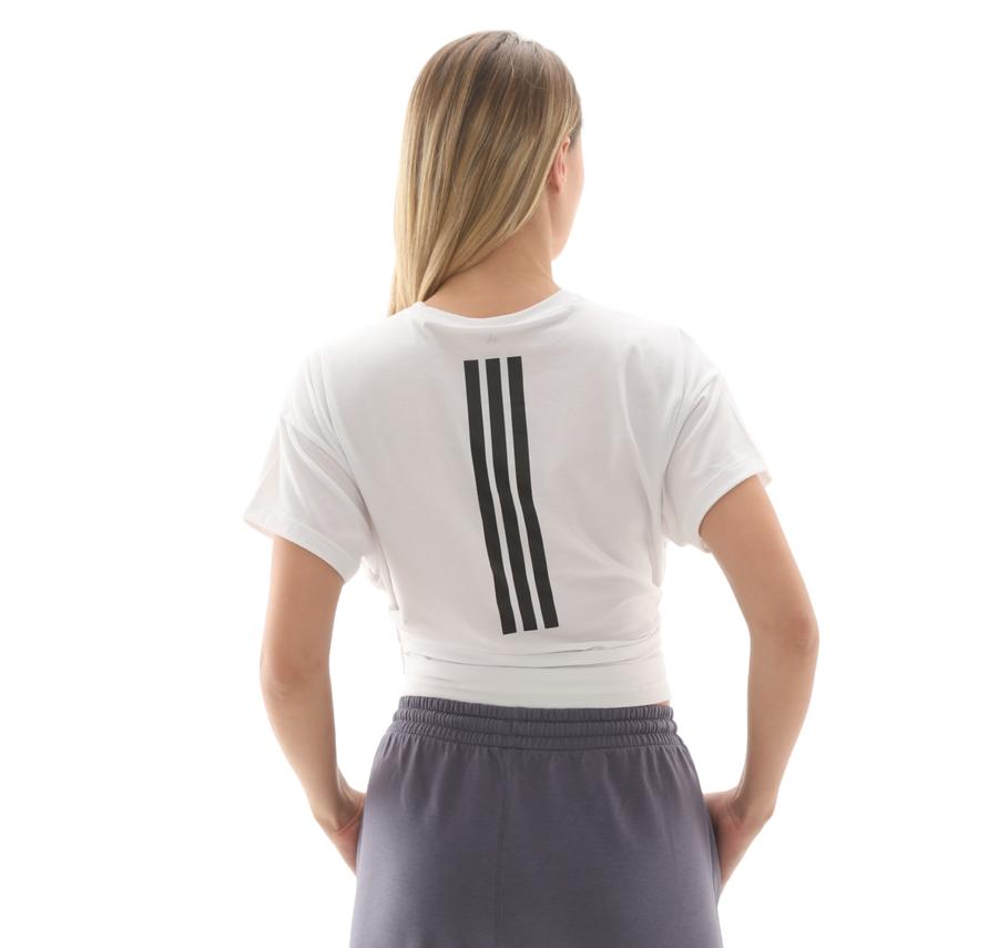 adidas Power Tee Kadın T-Shirt Beyaz adidas Power Tee Kadın T-Shirt Beyaz