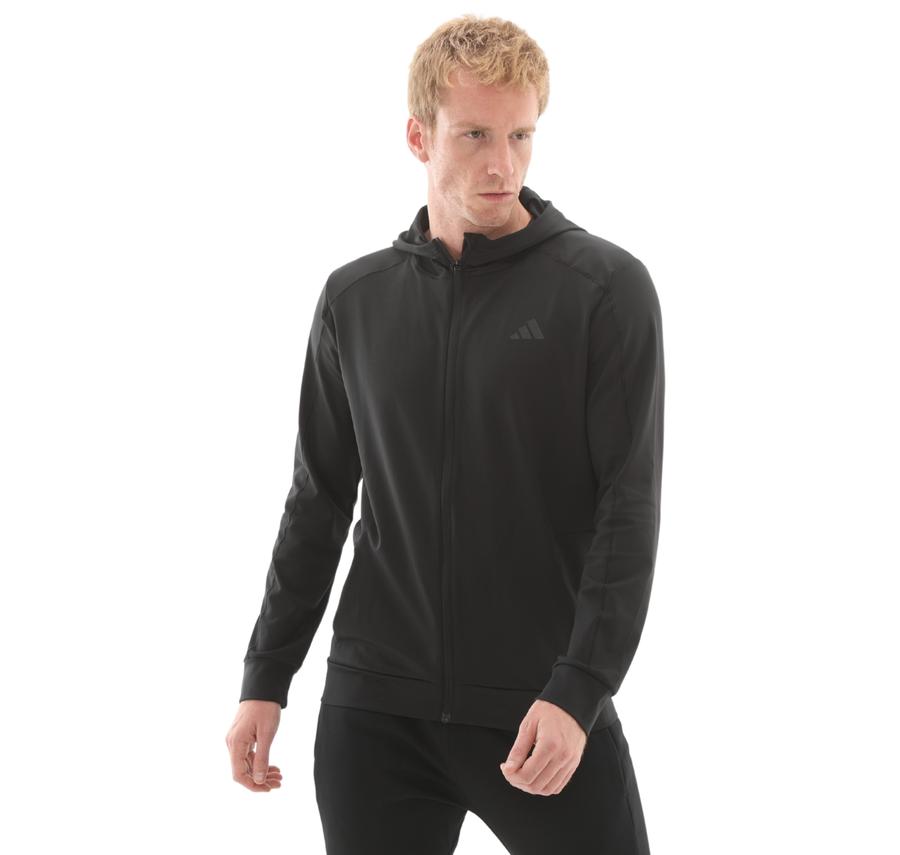 adidas Puremotıon Hood Erkek Ceket Siyah adidas Puremotıon Hood Erkek Ceket Siyah