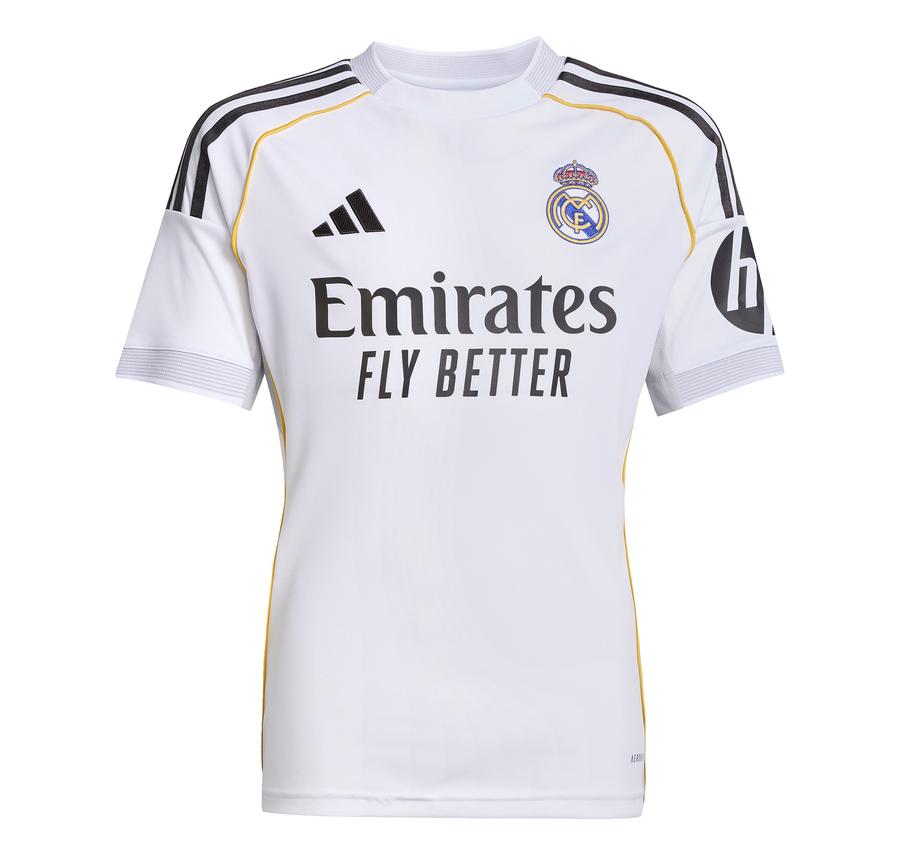 adidas Real Madrid 25-26 Home Çocuk Forma Beyaz adidas Real Madrid 25-26 Home Çocuk Forma Beyaz