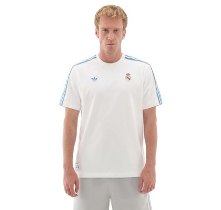 adidas Real Icon Tee Erkek T-Shirt Beyaz