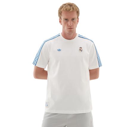 adidas Real Icon Tee Erkek T-Shirt Beyaz