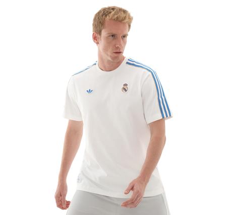adidas Real Icon Tee Erkek T-Shirt Beyaz