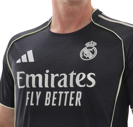 adidas Real Madrid 25-26 Deplasman Erkek Forma Lacivert