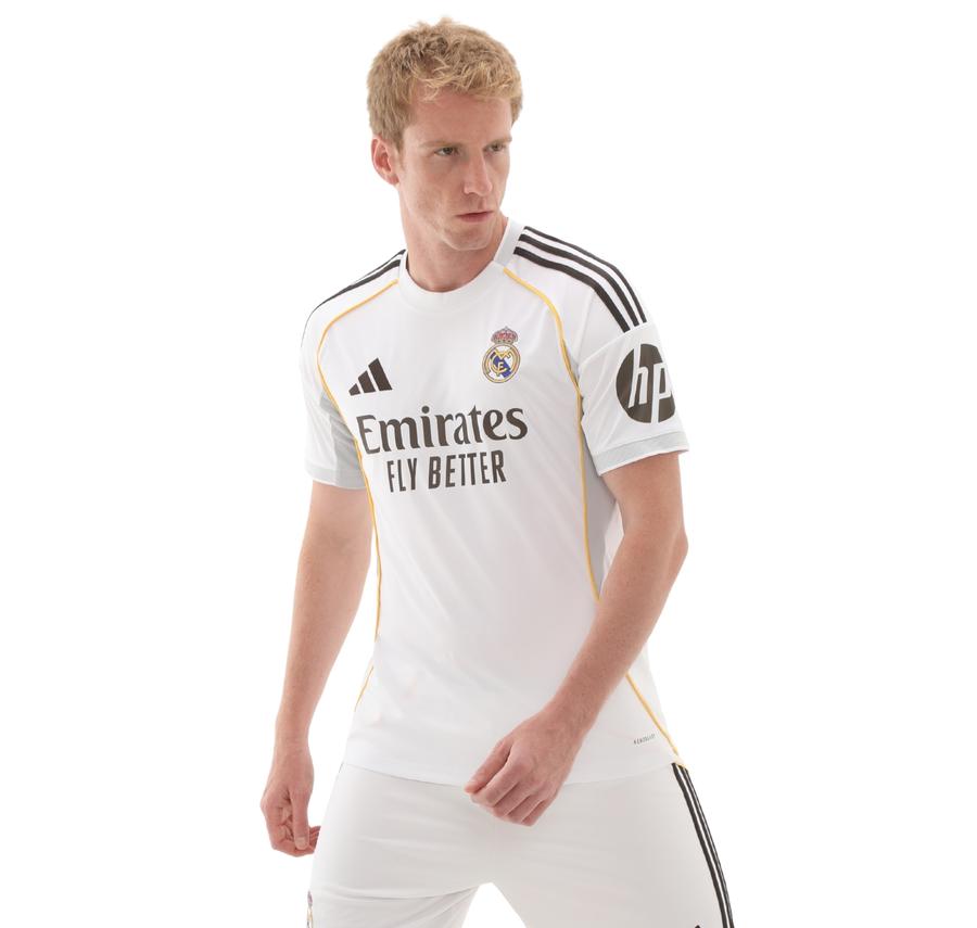 adidas Real Madrid 25-26 İç Saha Erkek Forma Beyaz adidas Real Madrid 25-26 İç Saha Erkek Forma Beyaz