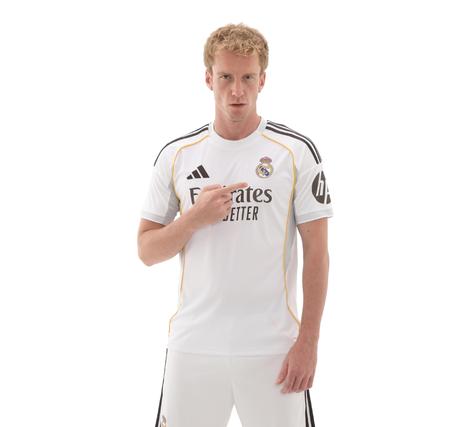 adidas Real Madrid 25-26 İç Saha Erkek Forma Beyaz