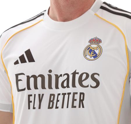 adidas Real Madrid 25-26 İç Saha Erkek Forma Beyaz