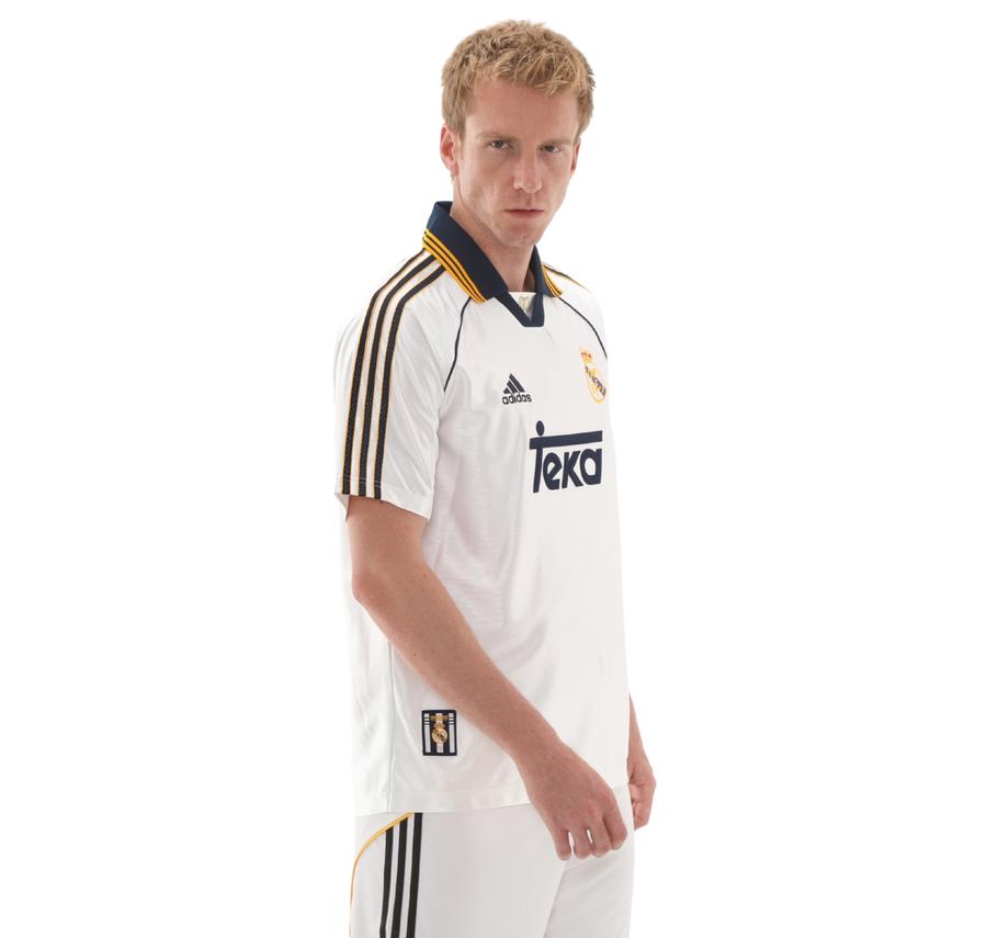 adidas Real Madrid 99-00 Home Erkek Forma Beyaz adidas Real Madrid 99-00 Home Erkek Forma Beyaz