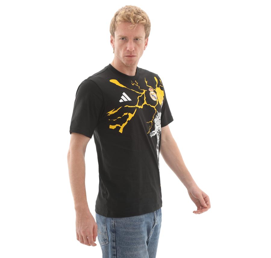 adidas Real Madrid Avengers Erkek T-Shirt Siyah adidas Real Madrid Avengers Erkek T-Shirt Siyah