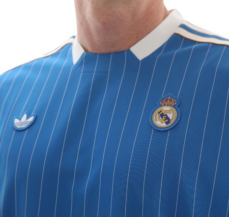 adidas Real Madrid Terrace Icons Erkek Forma Mavi