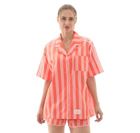 adidas Resort Ss Shırt Kadın Gömlek Turuncu