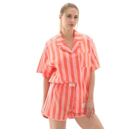 adidas Resort Ss Shırt Kadın Gömlek Turuncu