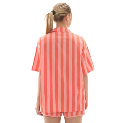 adidas Resort Ss Shırt Kadın Gömlek Turuncu