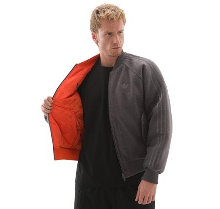 adidas Rev Bomber Jckt Erkek Mont Gri adidas Rev Bomber Jckt Erkek Mont Gri