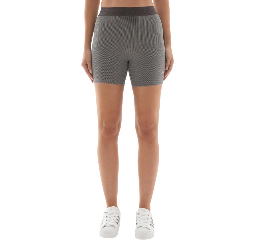 adidas Rıb Shorts Wash Kadın Tayt Gri adidas Rıb Shorts Wash Kadın Tayt Gri