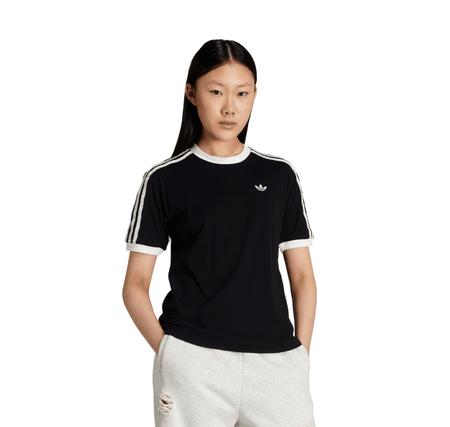 adidas Ruffle 3S Tee Kadın T-Shirt Siyah