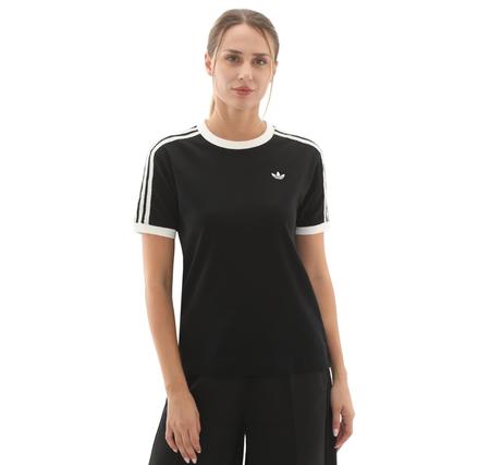 adidas Ruffle 3S Tee Kadın T-Shirt Siyah adidas Ruffle 3S Tee Kadın T-Shirt Siyah