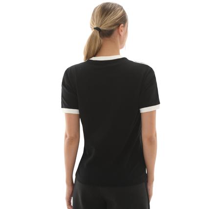 adidas Ruffle 3S Tee Kadın T-Shirt Siyah adidas Ruffle 3S Tee Kadın T-Shirt Siyah