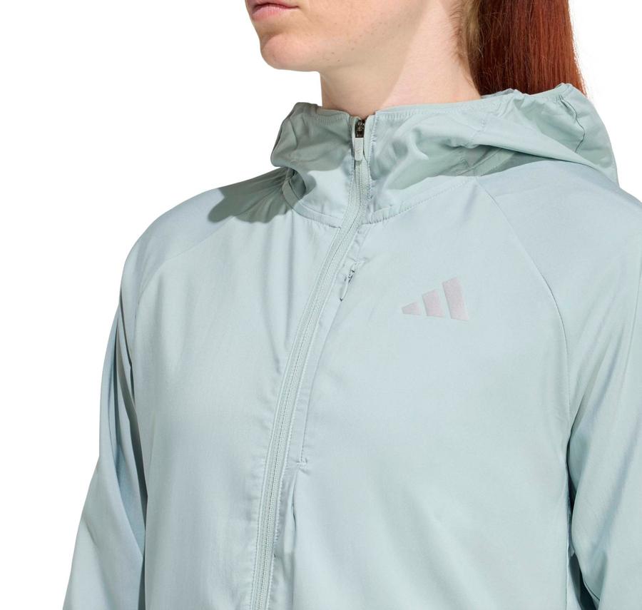 adidas Run Ess Jkt W Kadın Yağmurluk-Rüzgarlık Açık Mavi adidas Run Ess Jkt W Kadın Yağmurluk-Rüzgarlık Açık Mavi