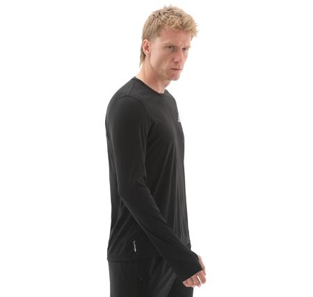 adidas Run Ess Ls M Erkek Sweatshirt Siyah