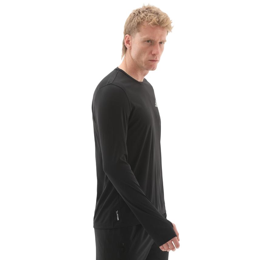 adidas Run Ess Ls M Erkek Sweatshirt Siyah adidas Run Ess Ls M Erkek Sweatshirt Siyah