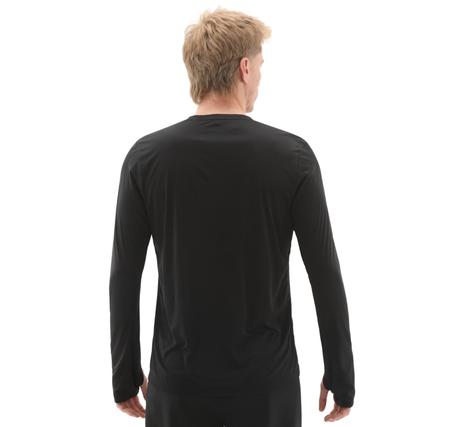 adidas Run Ess Ls M Erkek Sweatshirt Siyah