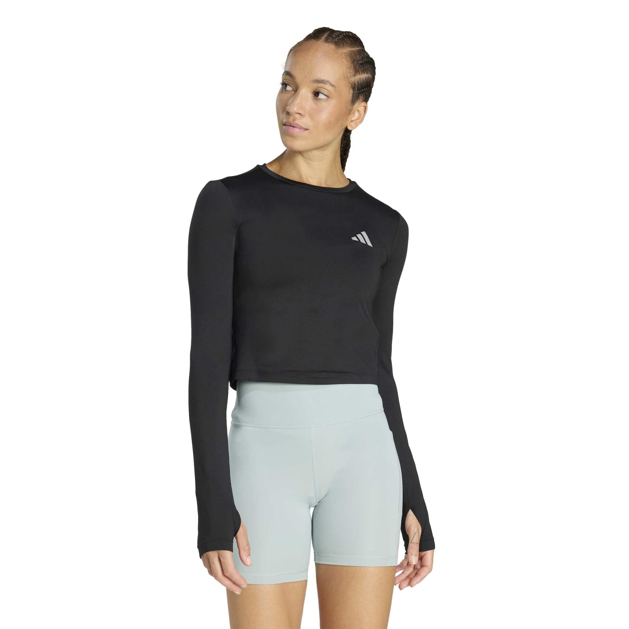 Женский свитшот adidas Run Ess Ls W для бега