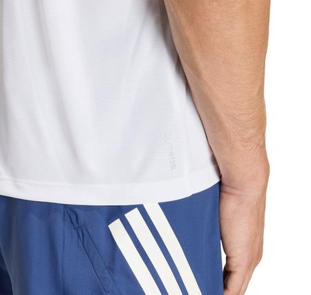 adidas Run Ess Tee M Erkek T-Shirt Beyaz adidas Run Ess Tee M Erkek T-Shirt Beyaz
