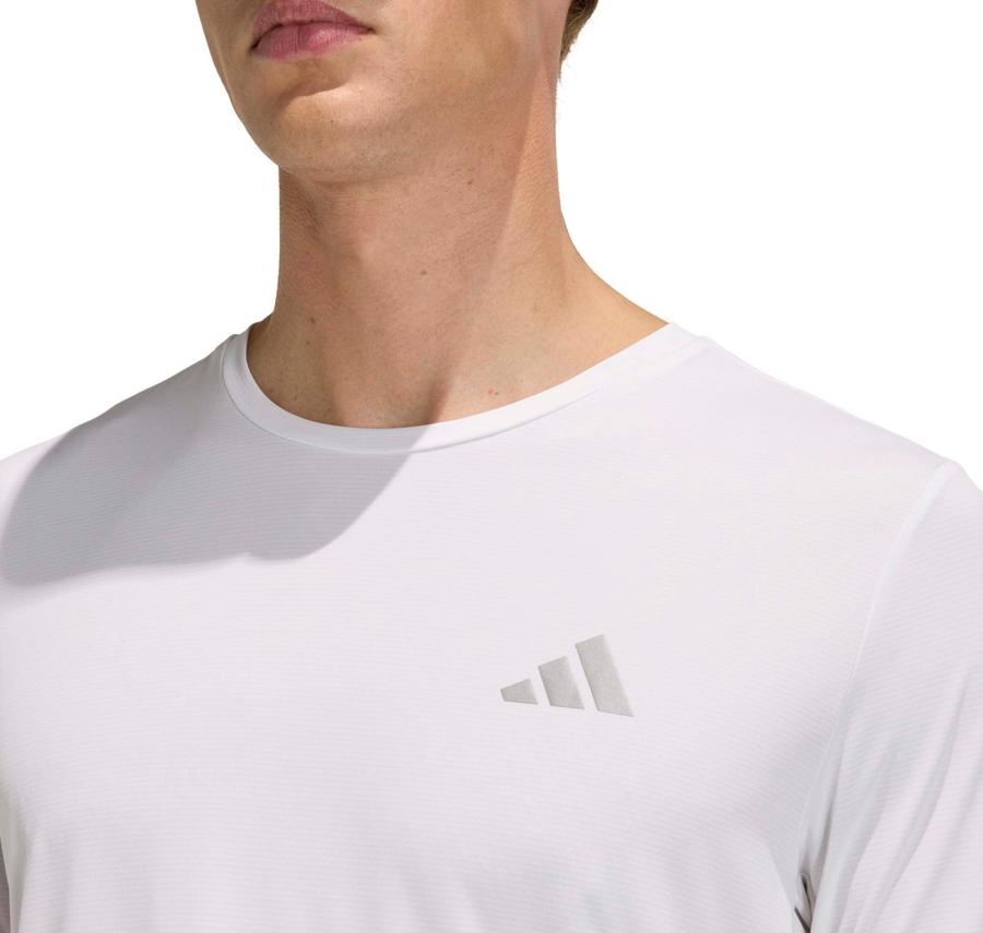 adidas Run Ess Tee M Erkek T-Shirt Beyaz adidas Run Ess Tee M Erkek T-Shirt Beyaz