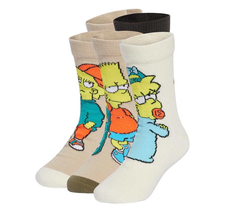 adidas The Simpsons 5Pp So Çorap Krem adidas The Simpsons 5Pp So Çorap Krem