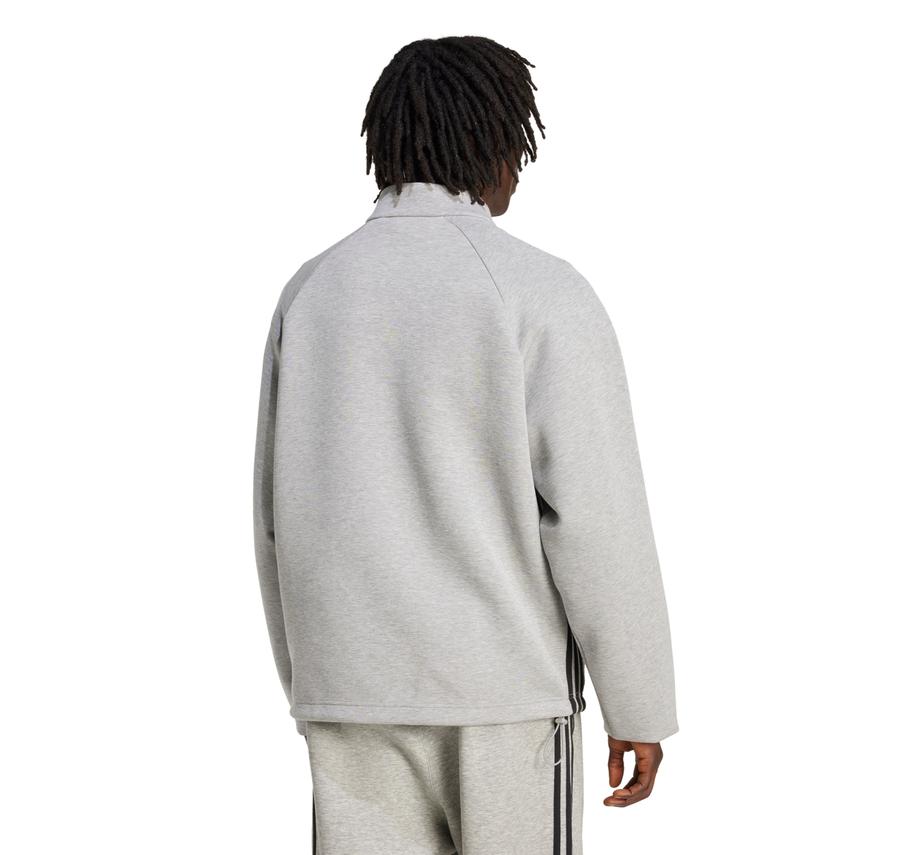 adidas Spacer Drıll Tt Erkek Sweatshirt Gri adidas Spacer Drıll Tt Erkek Sweatshirt Gri