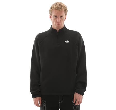 adidas Spacer Drıll Tt Erkek Sweatshirt Siyah adidas Spacer Drıll Tt Erkek Sweatshirt Siyah