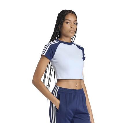 adidas Sst Baby Tee Kadın T-Shirt Beyaz