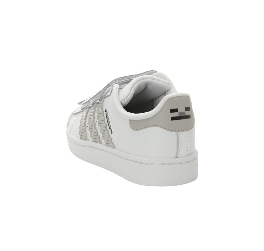 adidas Superstar Iı Comfort Closure X Minecraft Çocuk Spor Ayakkabı Beyaz adidas Superstar Iı Comfort Closure X Minecraft Çocuk Spor Ayakkabı Beyaz
