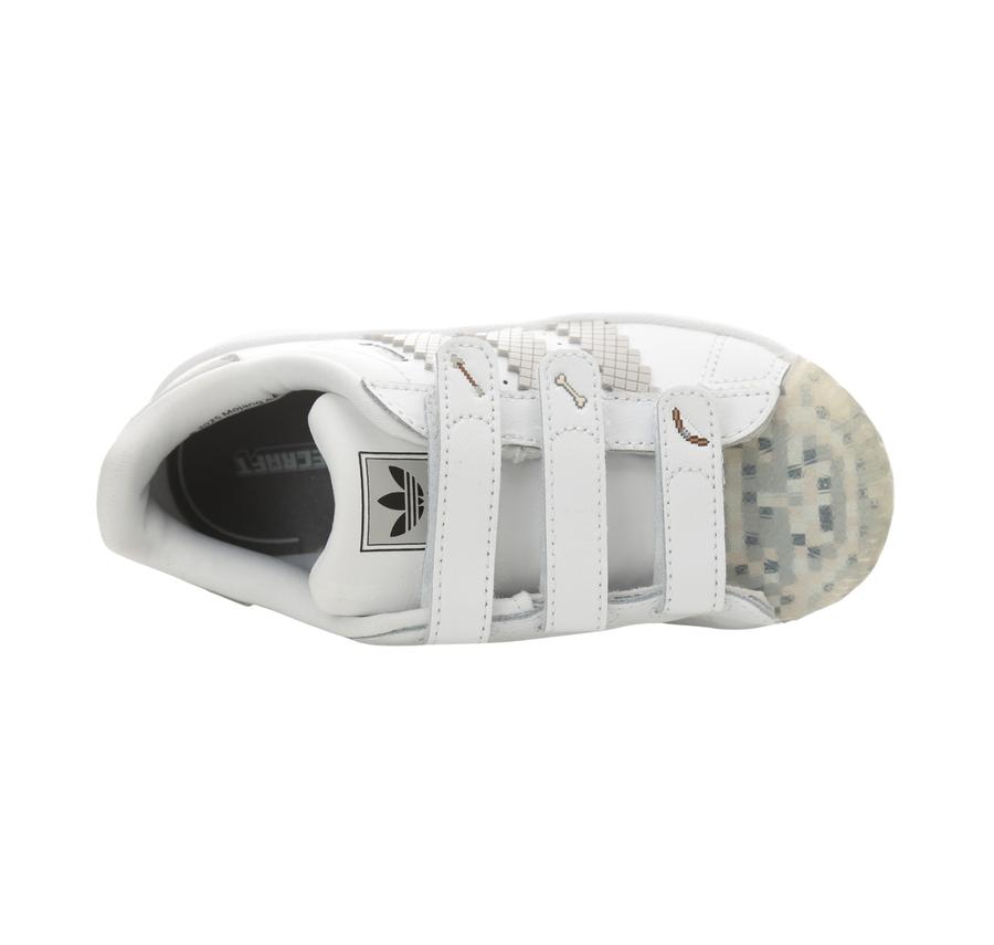 adidas Superstar Iı Comfort Closure X Minecraft Çocuk Spor Ayakkabı Beyaz adidas Superstar Iı Comfort Closure X Minecraft Çocuk Spor Ayakkabı Beyaz
