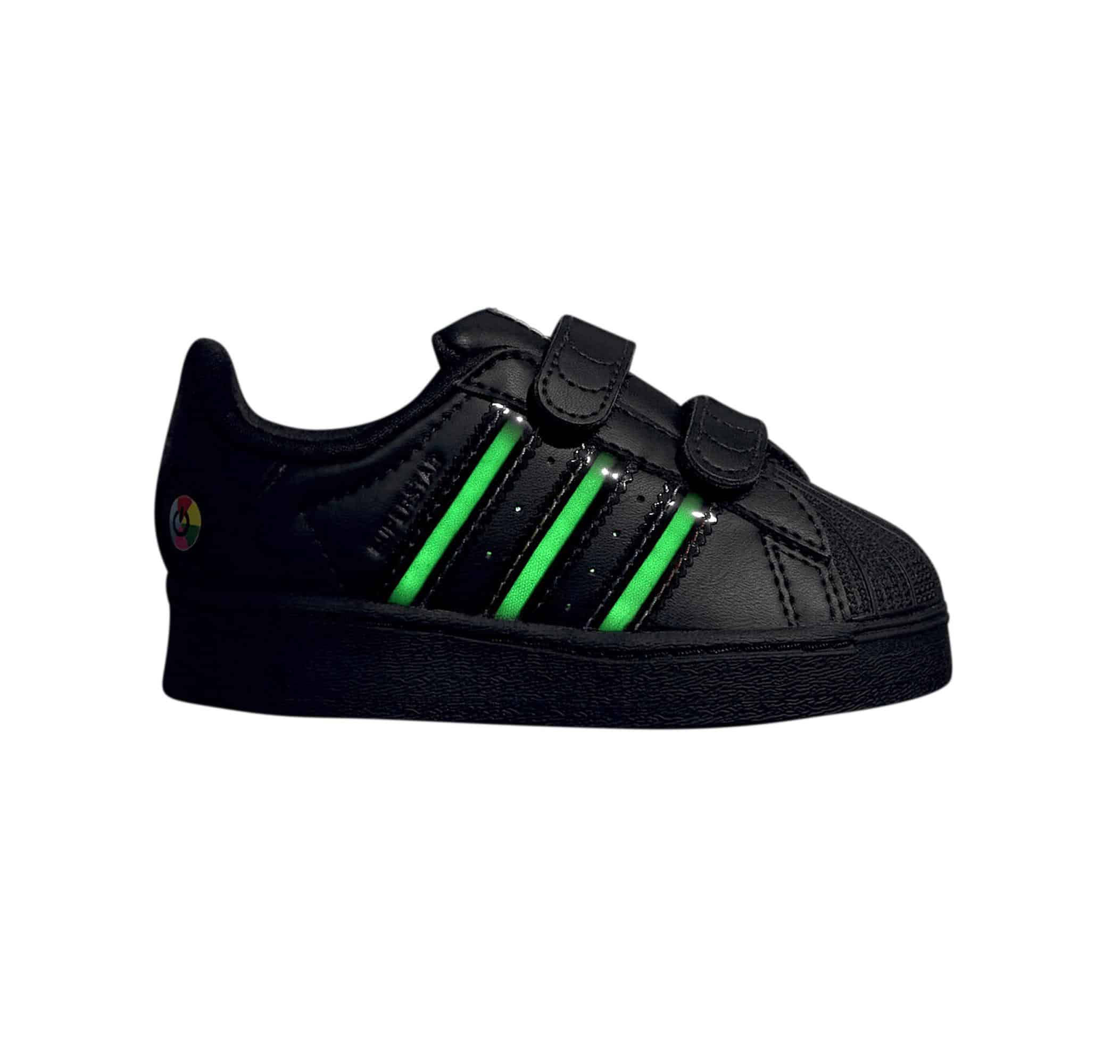 Детские кроссовки adidas Superstar Led Lights Cf I