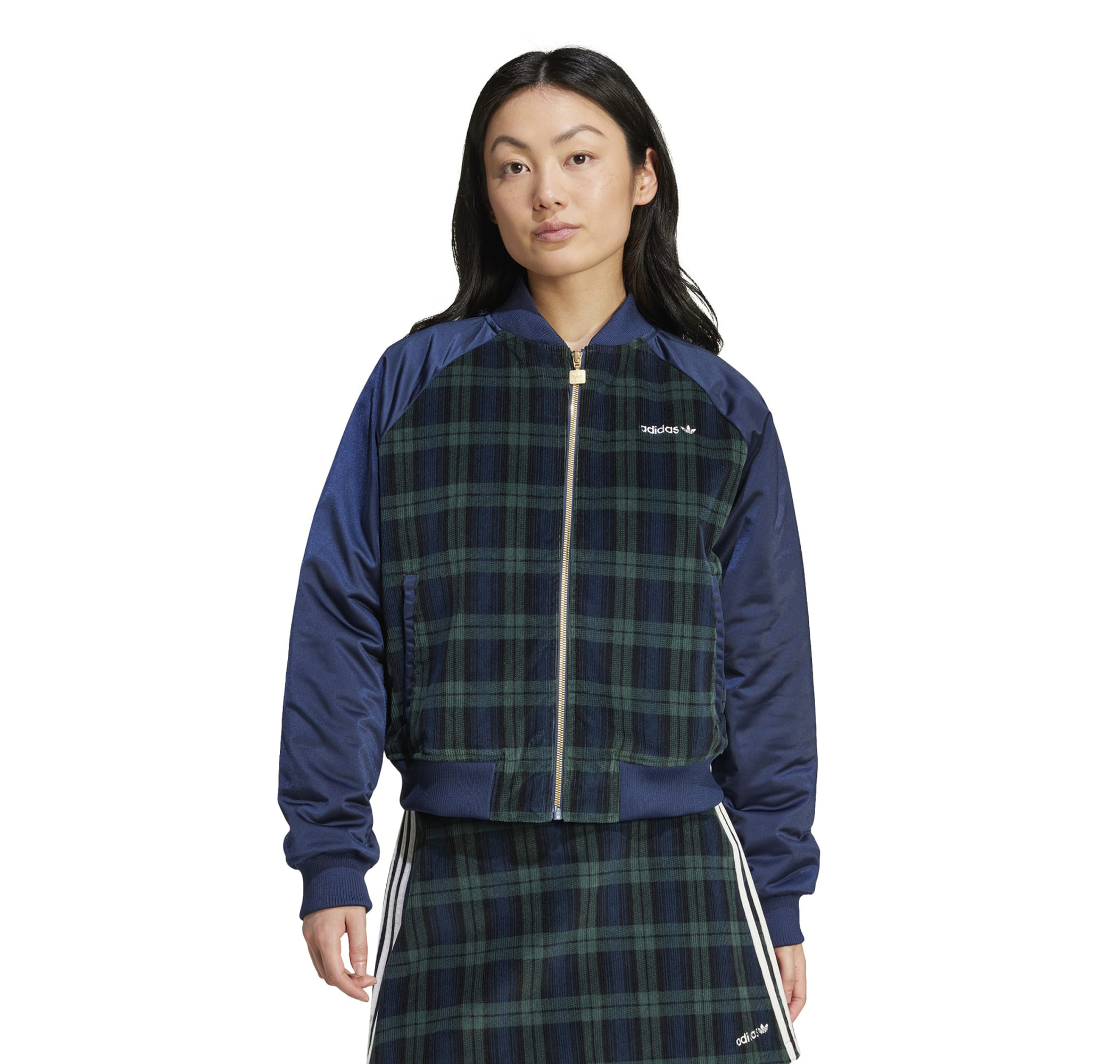 Женская куртка adidas Tartan