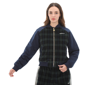 adidas Tartan Jacket Kadın Ceket Yeşil